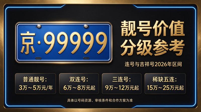 2026年闲置京牌租赁业务全景展示